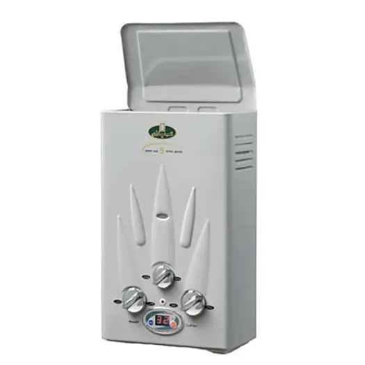 Kiriazi Gas Water Heater, 5 Liters, With Battery - KGH5 AD Kiriazi Gas Water Heater, 5 Liters, With Battery - KGH5 AD